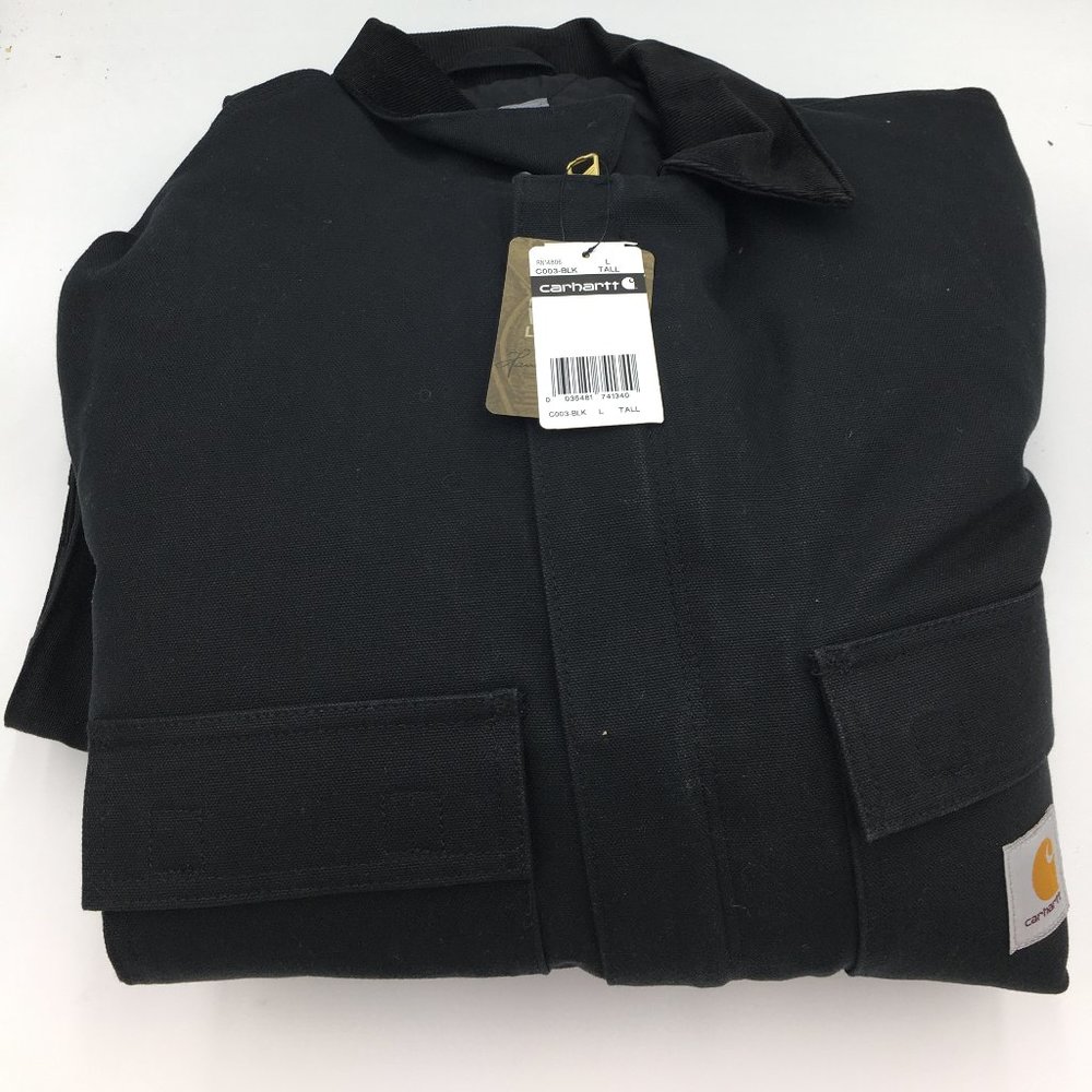 Carhartt Big & Tall Men's Loose Fit Firm Duck Insulated Traditional Coat